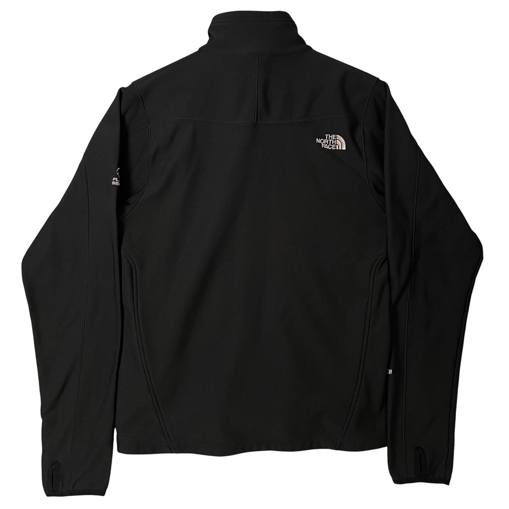 The North Face Jacket Mens Medium Flight Series TKA Stretch Black Full Zip - Picture 4 of 14